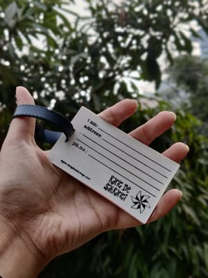 Pride Flag Bag Tag
